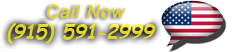 Call now. (915)591-2999